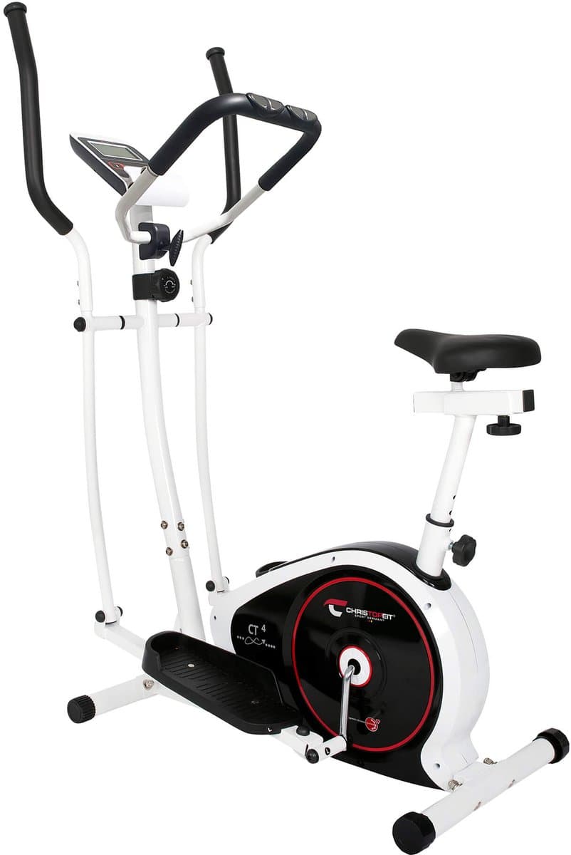 Christopeit - Crosstrainer CT 4 - 2-in-1 hometrainer en crosstrainer