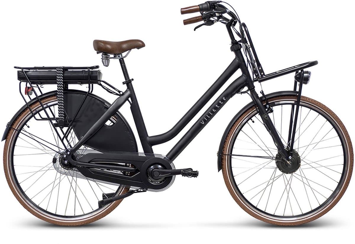 Villette l' Urban BG transport e-bike 13 Ah Matt Black