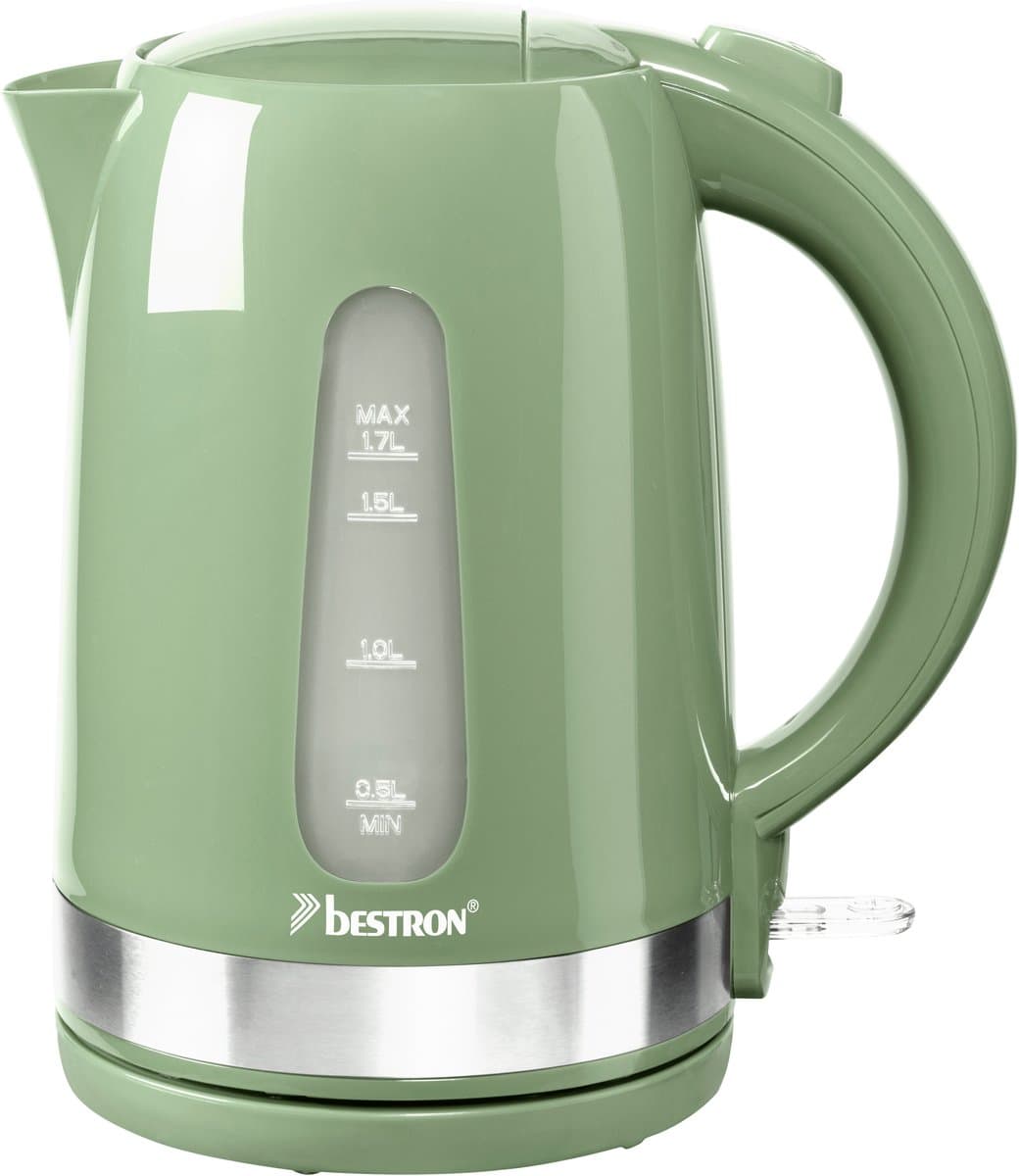 Bestron Waterkoker AWK200SPNM - 2200W - 1.7L - Automatisch uitschakelen - Mintgroen