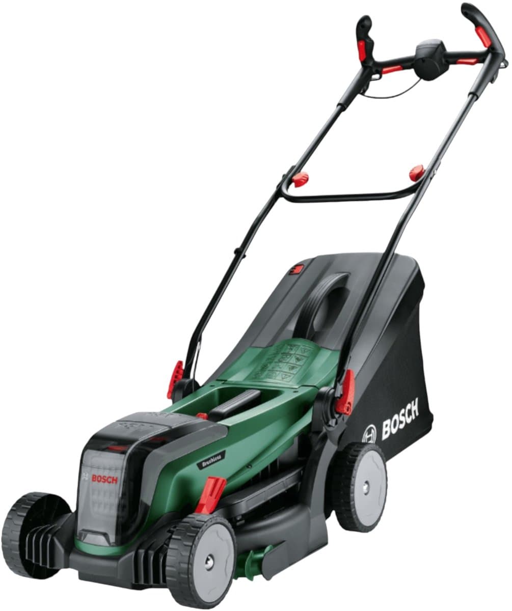 Bosch Tuinapparatuur - 18V ACCU-grasmaaier, 37 cm bereik, zonder accu, lader 06008B9E01
