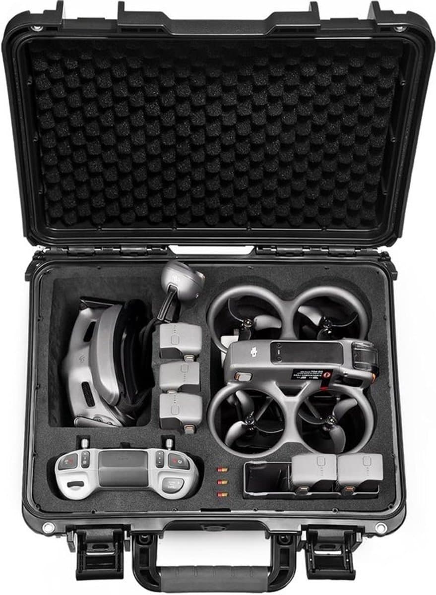 Waterdichte hardcase voor DJI Avata 2 Drone en accessoires - Bescherming en transport