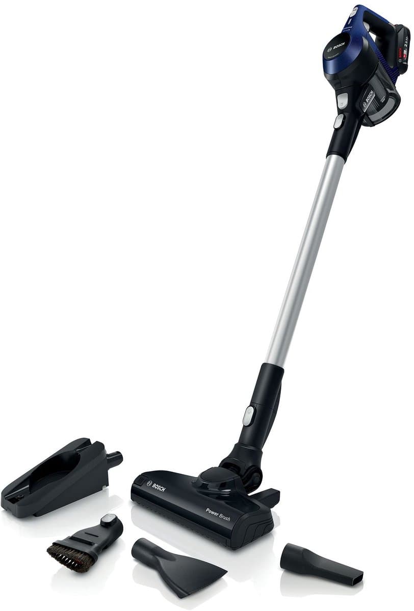 Bosch Unlimited 6 - Snoerloze Steelstofzuiger – Draadloos en zonder zak – Vacuum Cleaner – BBS611MAT – Blauw