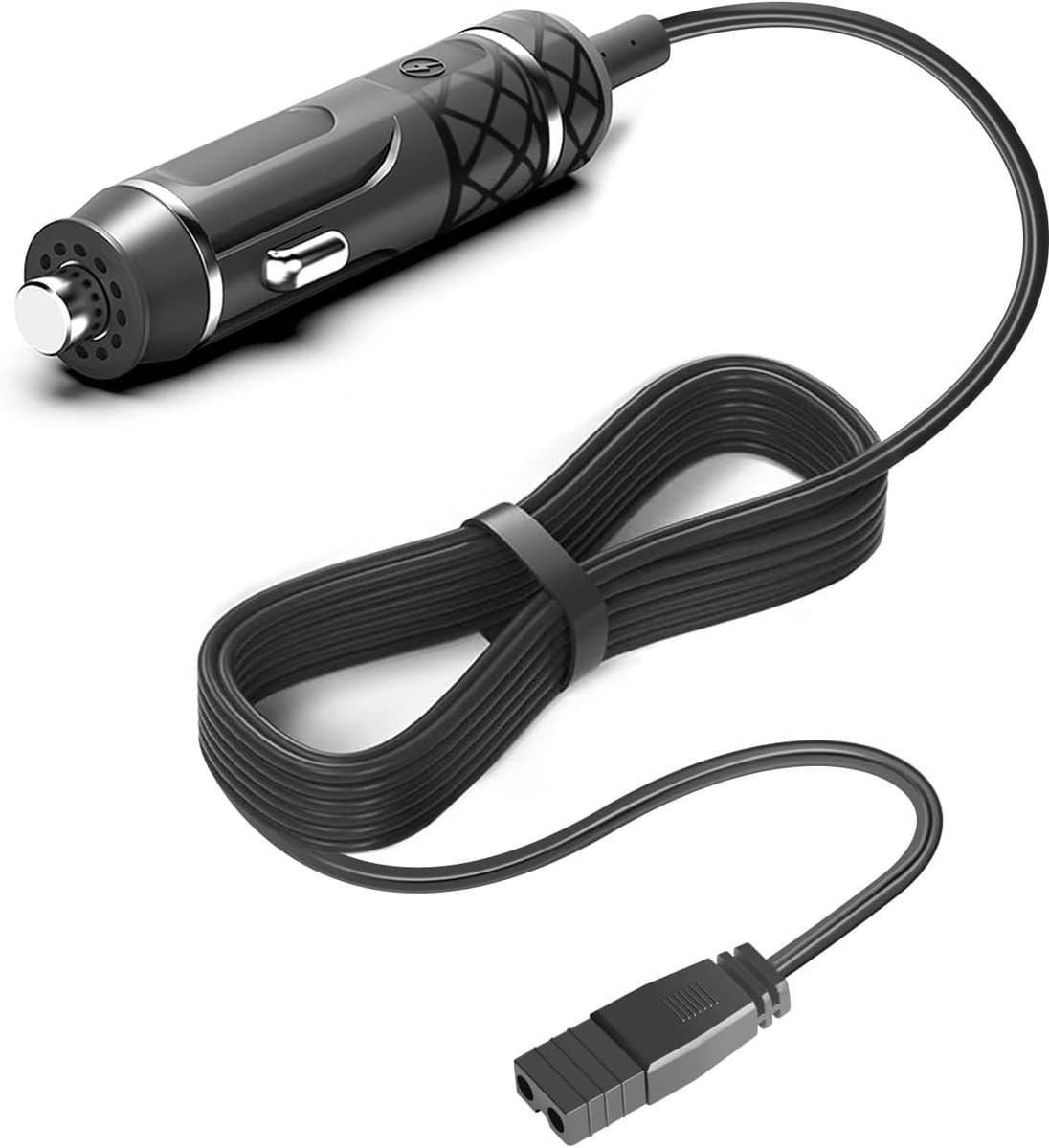 Thijox - Vervangingskabel 12V/24V voor Mini Koelkasten, 2m Hooggeleidend 18 AWG, Geschikt voor Camping, Auto, Reis, Dometic, Waeco en Mobicool