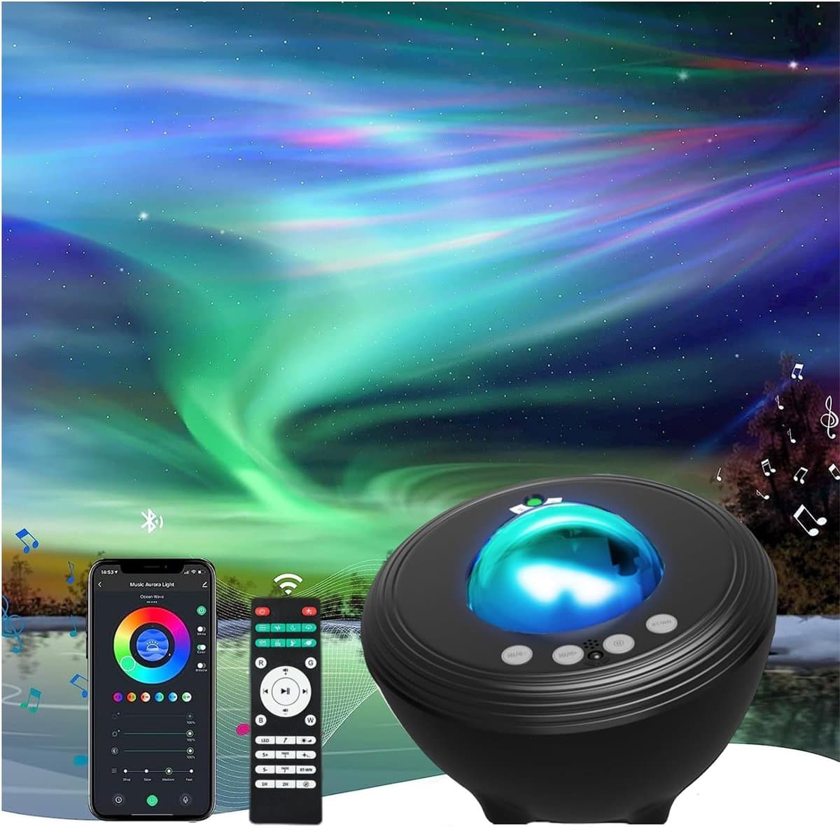 Sterren Projector - Galaxy Projector - Sterrenhemel Projector - LED - Star Projector