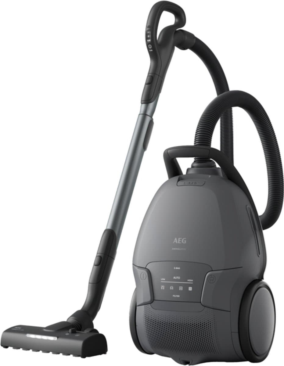 AEG AB81A2DG 8000 serie - Stofzuiger met zak - Granite Grey - Hepa 13