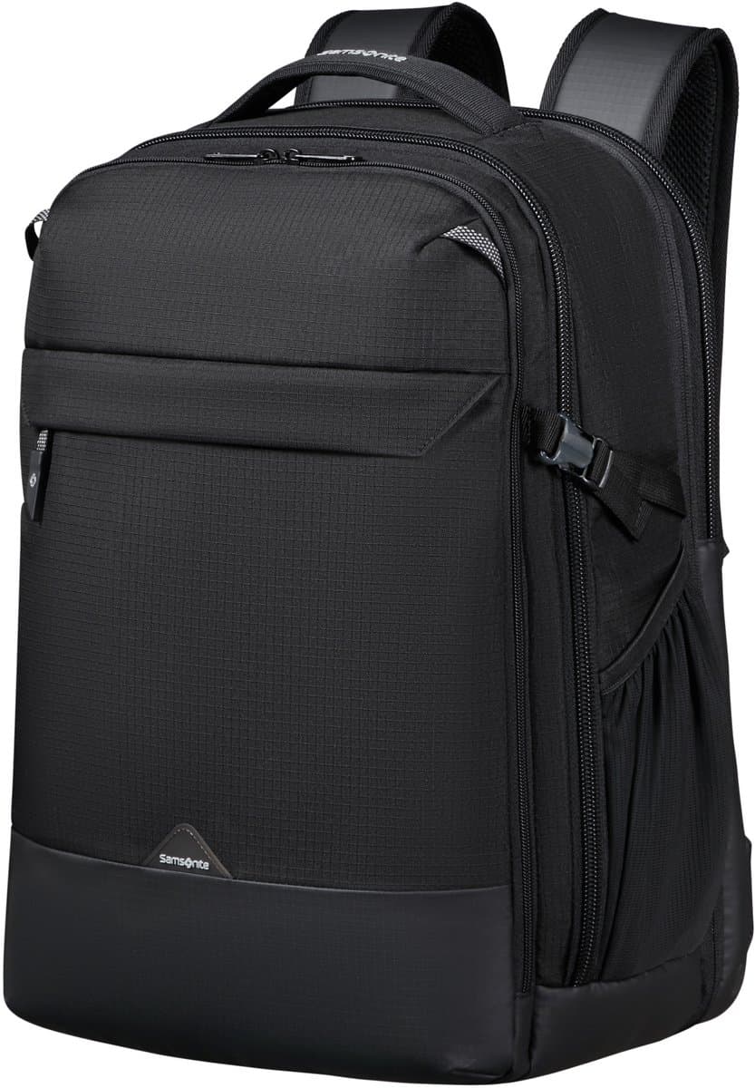 Samsonite Rugzak - Roadseeker Laptop Backpack L 17.3 - uitbreidbaar - Deep Black - 40 l