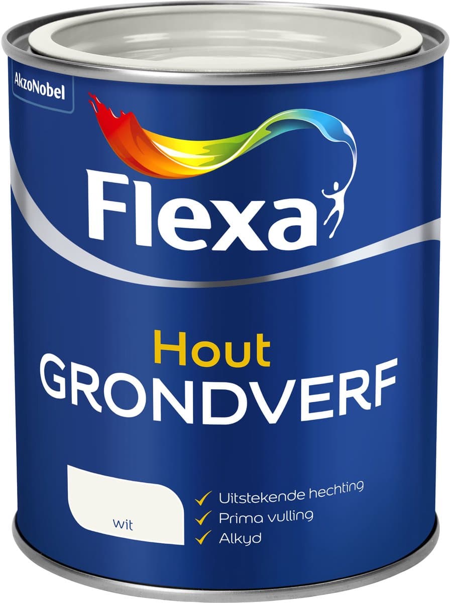 Flexa - Grondverf - Wit - 750 Ml