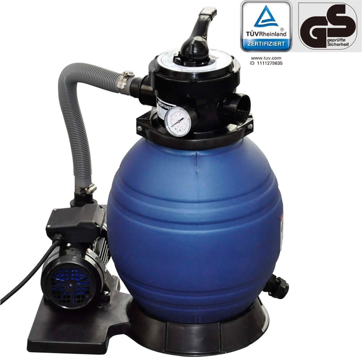 vidaXL - Zandfilterpomp - 400 - W - 11000 - L/u