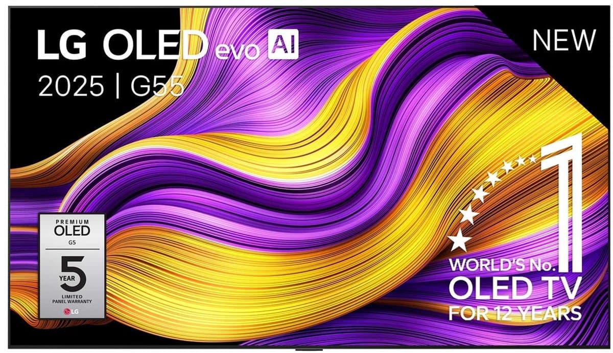 LG G5 OLED77G55LW - 77 inch - 4K OLED Evo Max - 2025 - Smart TV