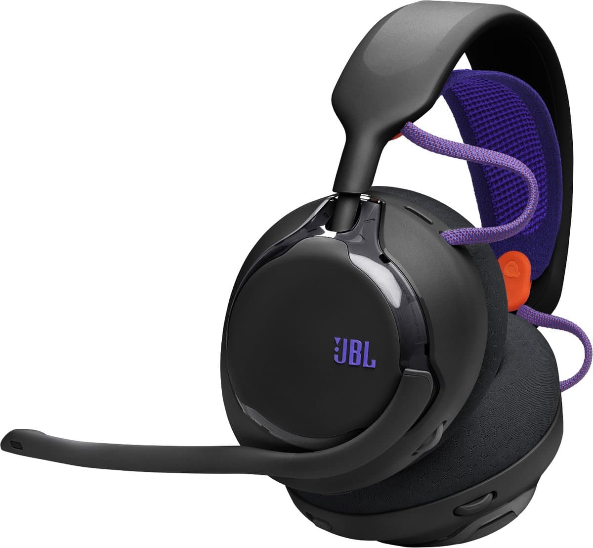 JBL Quantum 650 - Draadloze Gaming & Multitask Headset - 2.4 GHz & Bluetooth - Lage Latency - 50 Uur Batterij - JBL Quantum Engine Software - Over-ear - Zwart