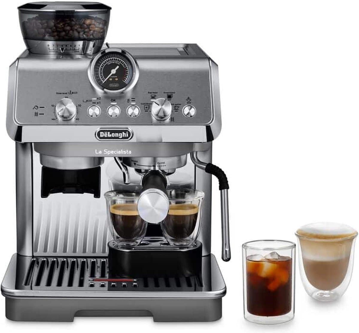 De'Longhi La Specialista Arte Evo EC9255.M - Pistonmachine met bonenmaler - Cold Brew - Grijs