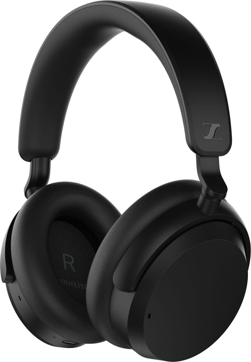Sennheiser Accentum Wireless - Draadloze over-ear koptelefoon met Noise Cancelling - 50u batterij - Snelladen - 2 Microfoons - Zwart