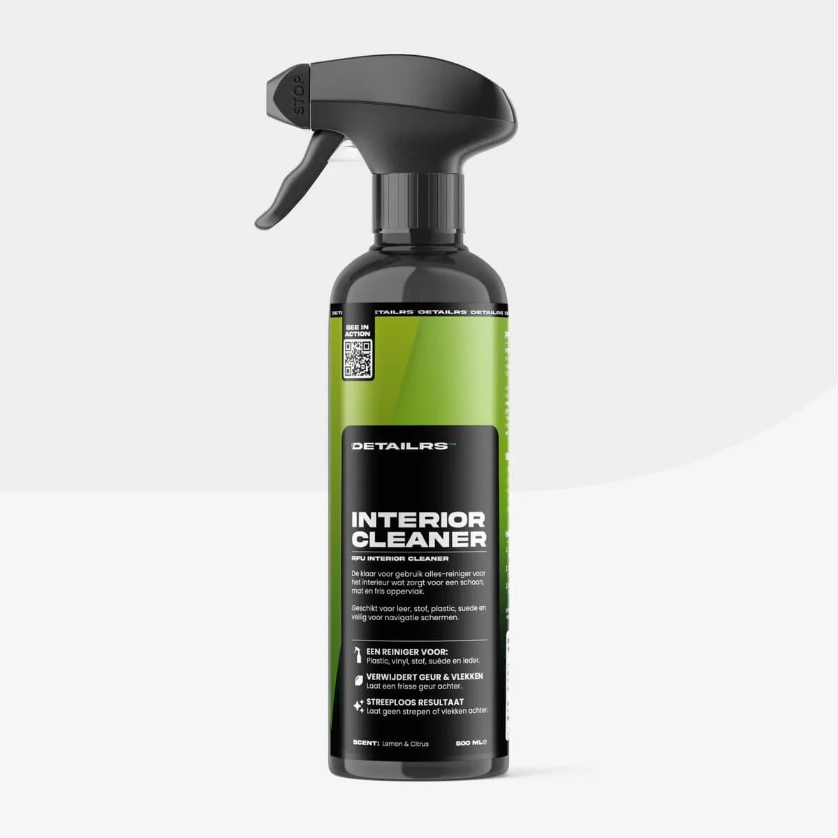 Detailrs Interior Cleaner - Interieurreiniger Auto - Interior Cleaner Auto - Auto Interieur Reiniger - Allesreiniger Interieur - 500ml