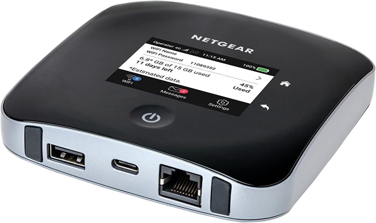 NETGEAR Nighthawk M2 MR2100 - Mifi Router - 4G+ - WiFi 5