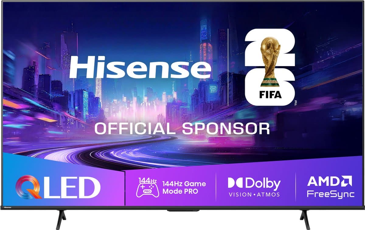 Hisense 75E7Q PRO - 75 inch - 4K QLED - 144hz - 2025 - Smart TV
