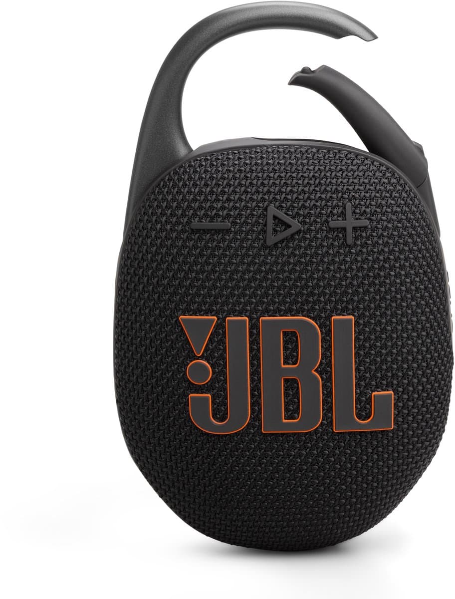 JBL Clip 5 - Draagbare Bluetooth Mini Speaker - Met Haak om te hangen - Draadloos Muziek Box - 12 uur - Waterbestendig - IP67 - Zwart