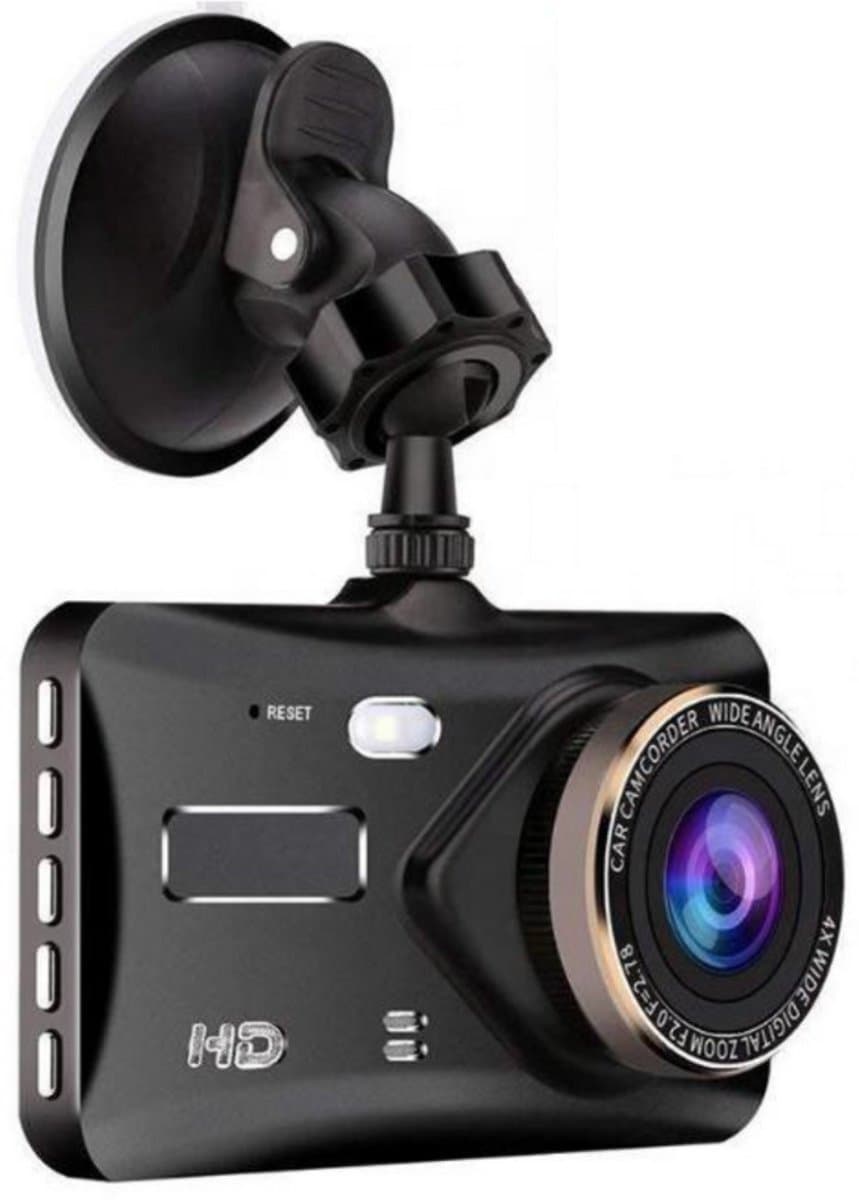 Dashcam voor Auto - 4K M11 Pro Dual Camera – 4 inch Touchscreen – Dashboardcamera – Full HD 1080p – 170° Wijdhoeklens – Nachtvisie – Bewegingssensor – G-sensor – Autocamera Voor én Achter