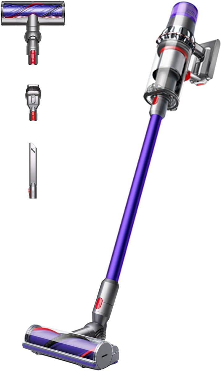 Dyson V11 Advanced - Steelstofzuiger - Paars- 185 Air Watts - Verbeterde accuduur