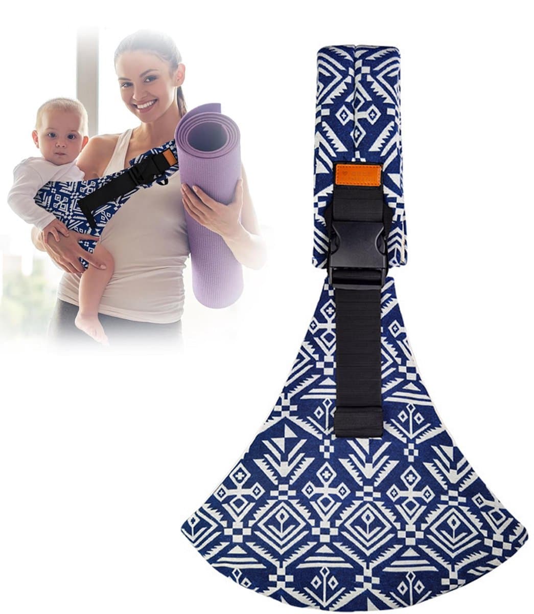 Draagzak - Draagdoek - Draagzakken - Voordrager - Draagbare Draagzak - Heupdrager - Ademend & Veilig - Baby Draagzak - Peuter - Chouderdrager - Kinder - Verstelbare Ergonomische Draagzak Voor Peuters - Blauw