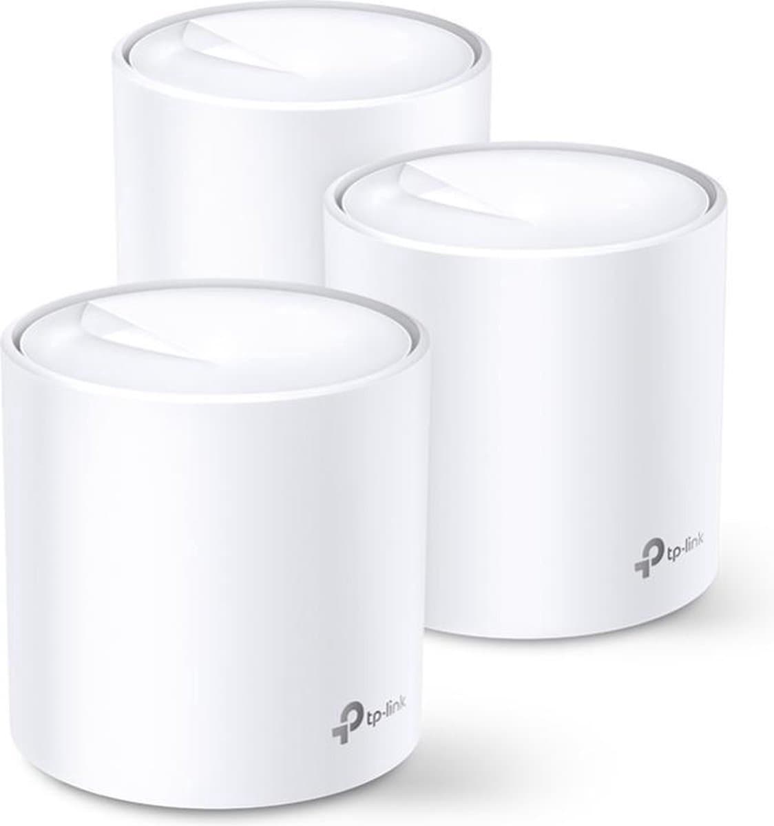 TP-Link Deco X20 - Mesh Wifi - WiFi Versterker - Wifi 6 - 1800 Mbps - 3-pack