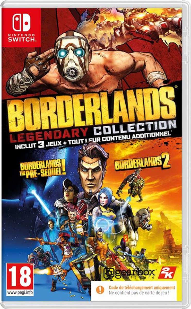 Borderlands Legendary Collection - Nintendo Switch - Code in Box