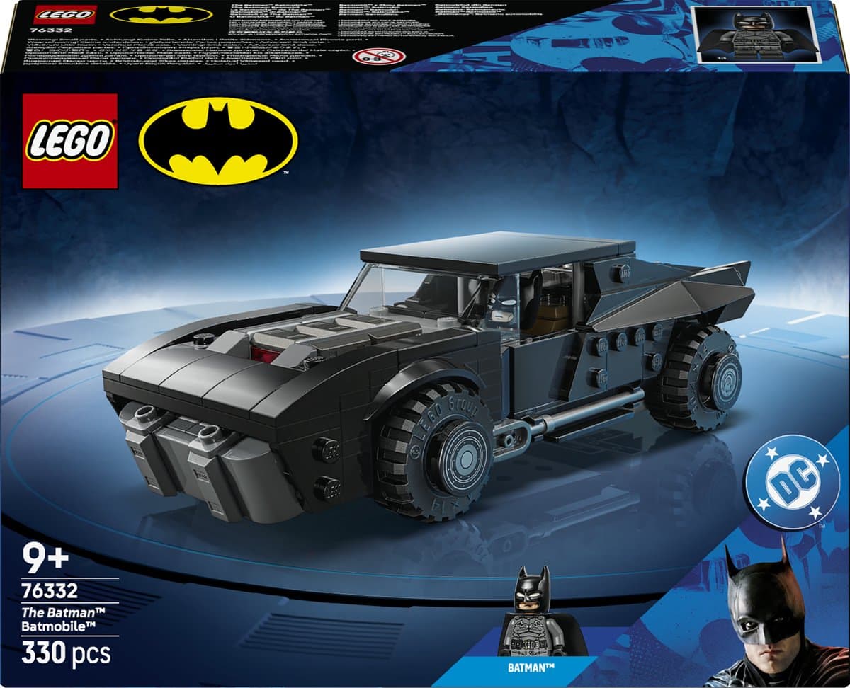 LEGO DC Batman: The Batman Batmobile Auto Bouwpakket met Speelgoed voor Kinderen 76332