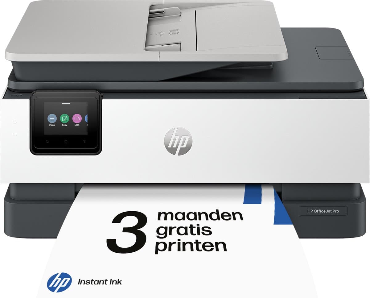 HP OfficeJet Pro Printer 8125e - All-in-One Inkjetprinter - Geschikt voor Instant Ink - Crater Lake