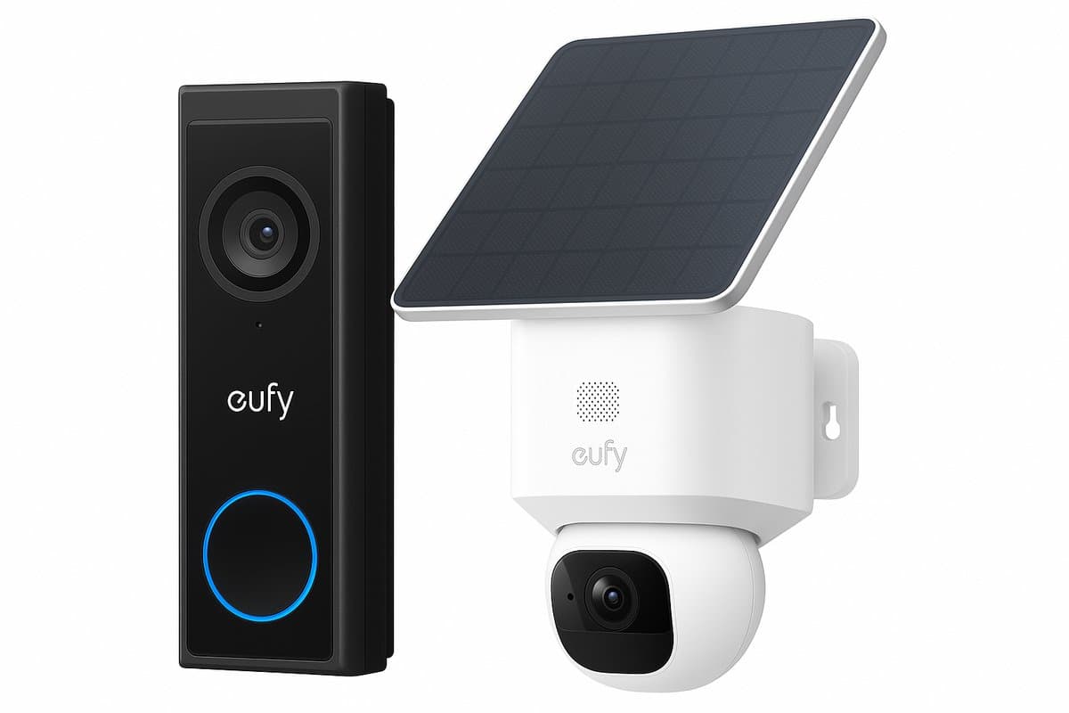 eufy Security Camera E30 + eufy C30 2K Draadloze Video Deurbel - Accu