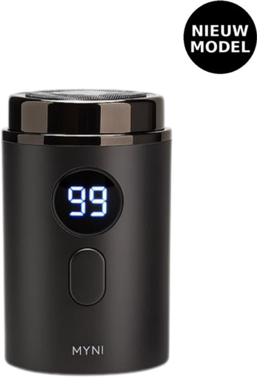 Mini Trimmer - Elektrisch Scheerapparaat - Baardtrimmer Klein - Draagbaar Scheerapparaat - Trimmer Voor Gezicht & Reizen - Oplaadbaar USB - Inclusief Reinigingsborsteltje