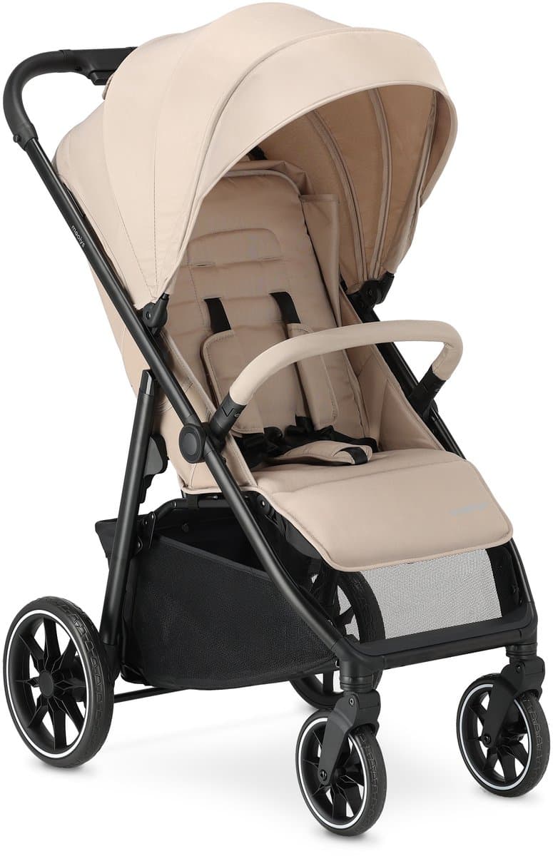 Mooiys Maxi Buggy Inklapbaar - Lichtgewicht Kinderbuggy - Nougat