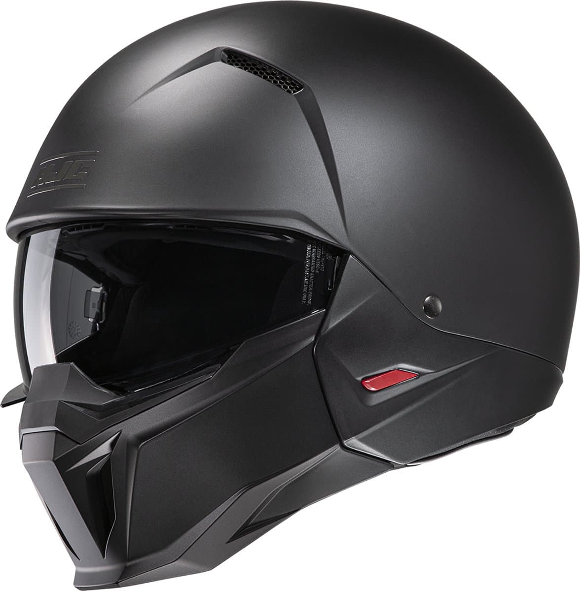 HJC i20 Semi Flat Zwart Jethelm - Maat XXL - Helm