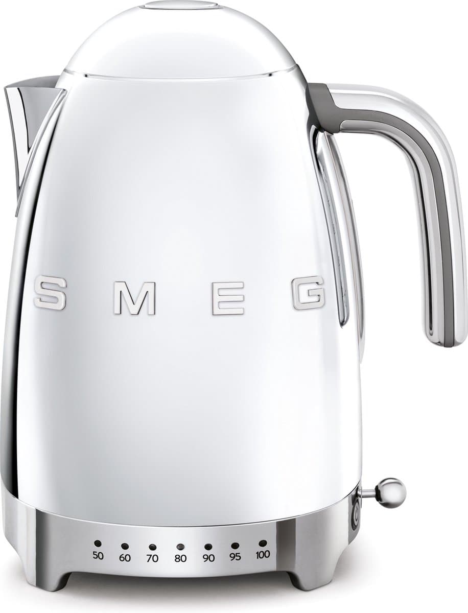 SMEG KLF04SSEU - Waterkoker - Steel - 1,7L - 7 Temperaturen