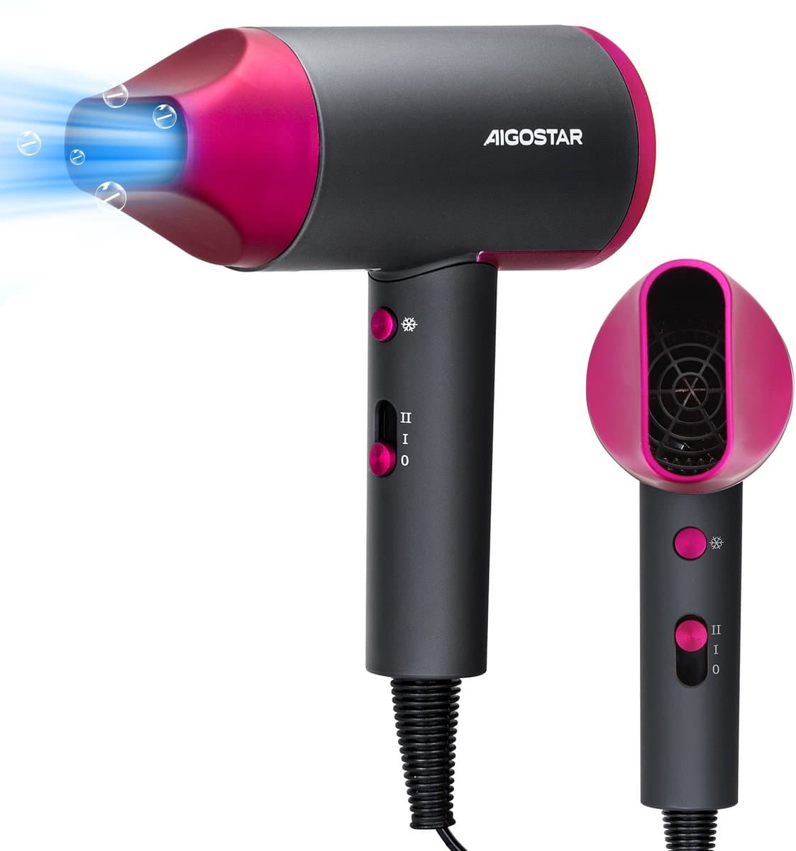 Aigostar Föhn - Haardroger - Ionische Haardroger met Coolshot Technologie - 2200W