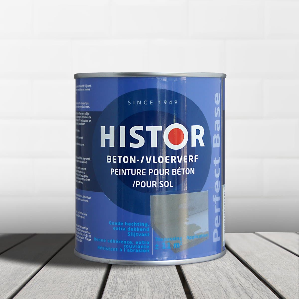 Histor Perfect Base Beton- en Vloerverf 0,75 liter - Beige