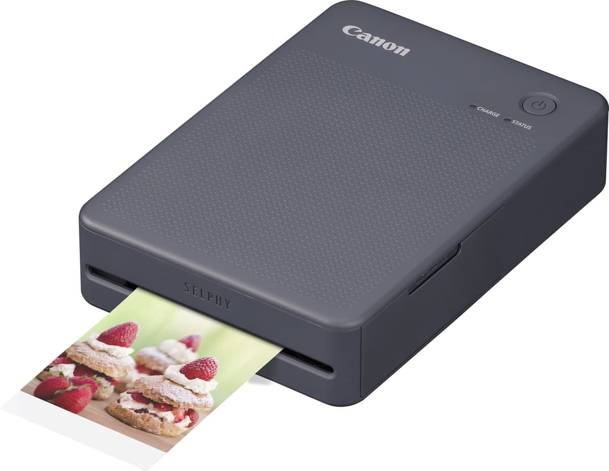 Canon SELPHY QX20 - Mobiele Fotoprinter - Draadloos - Grijs