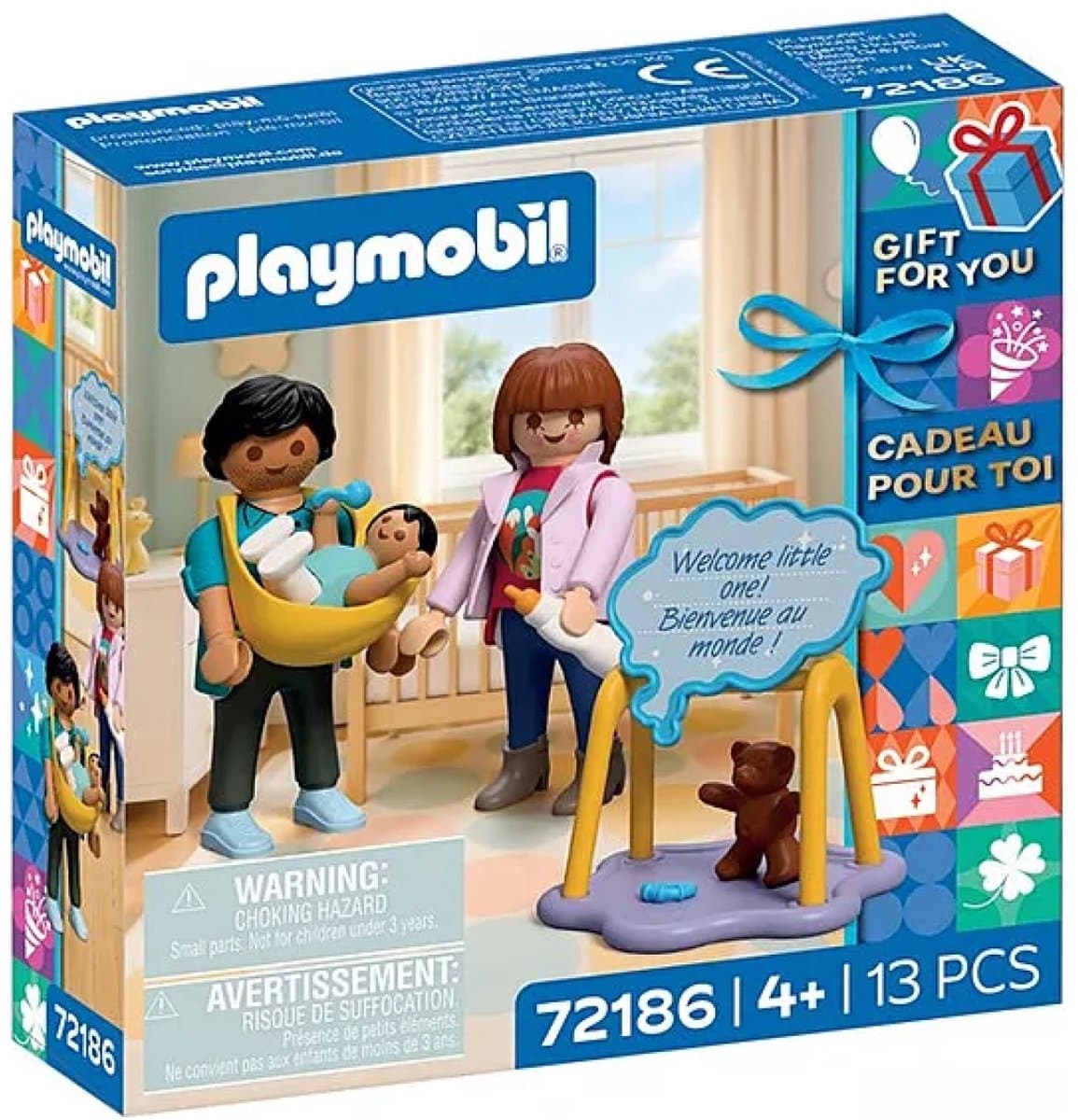 Playmobil geboorte speelset - baby familie cadeau set.