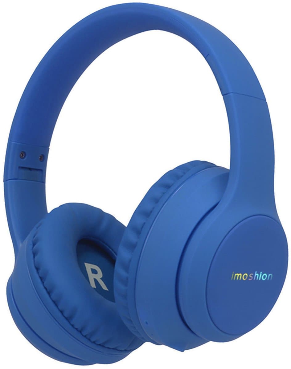 imoshion Kinder Koptelefoon LED - Bluetooth en Decibelbegrenzer - Draadloze Koptelefoon Kinderen