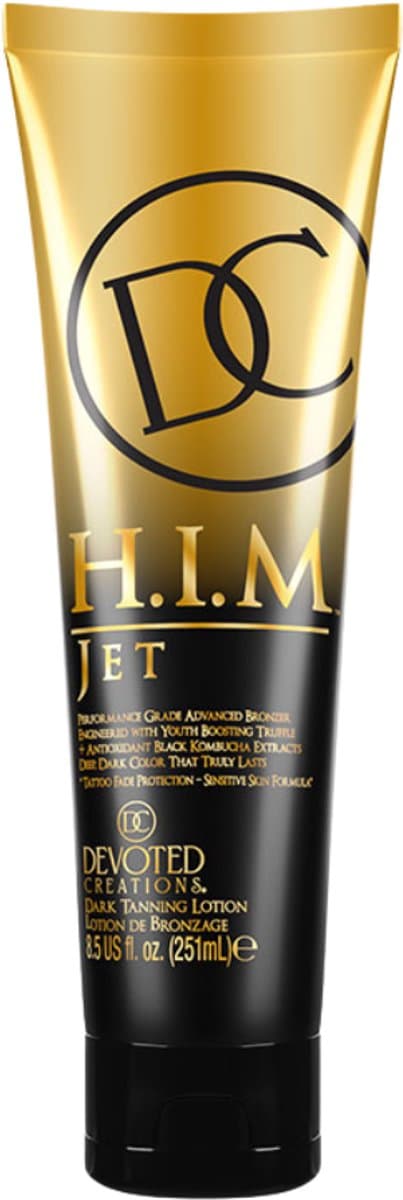 Devoted Creations HIM Jet - Donkere bronzer met frambozenketonen voor mannen