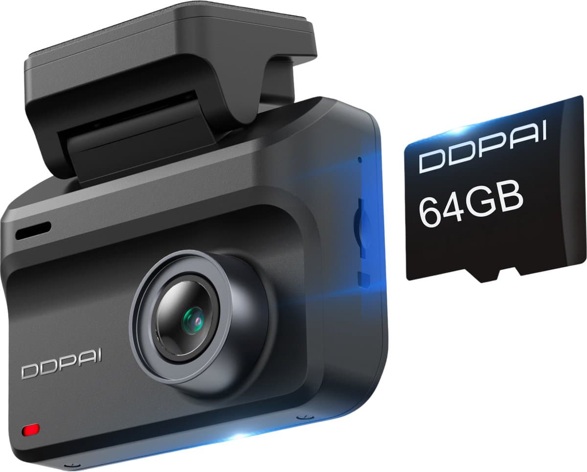 Rolu Dashcam – Dashcam Voor Auto – Parkeermodus - 4K HDR – Nachtzicht – 64GB Opslag – 3840 x 2160 Resolutie