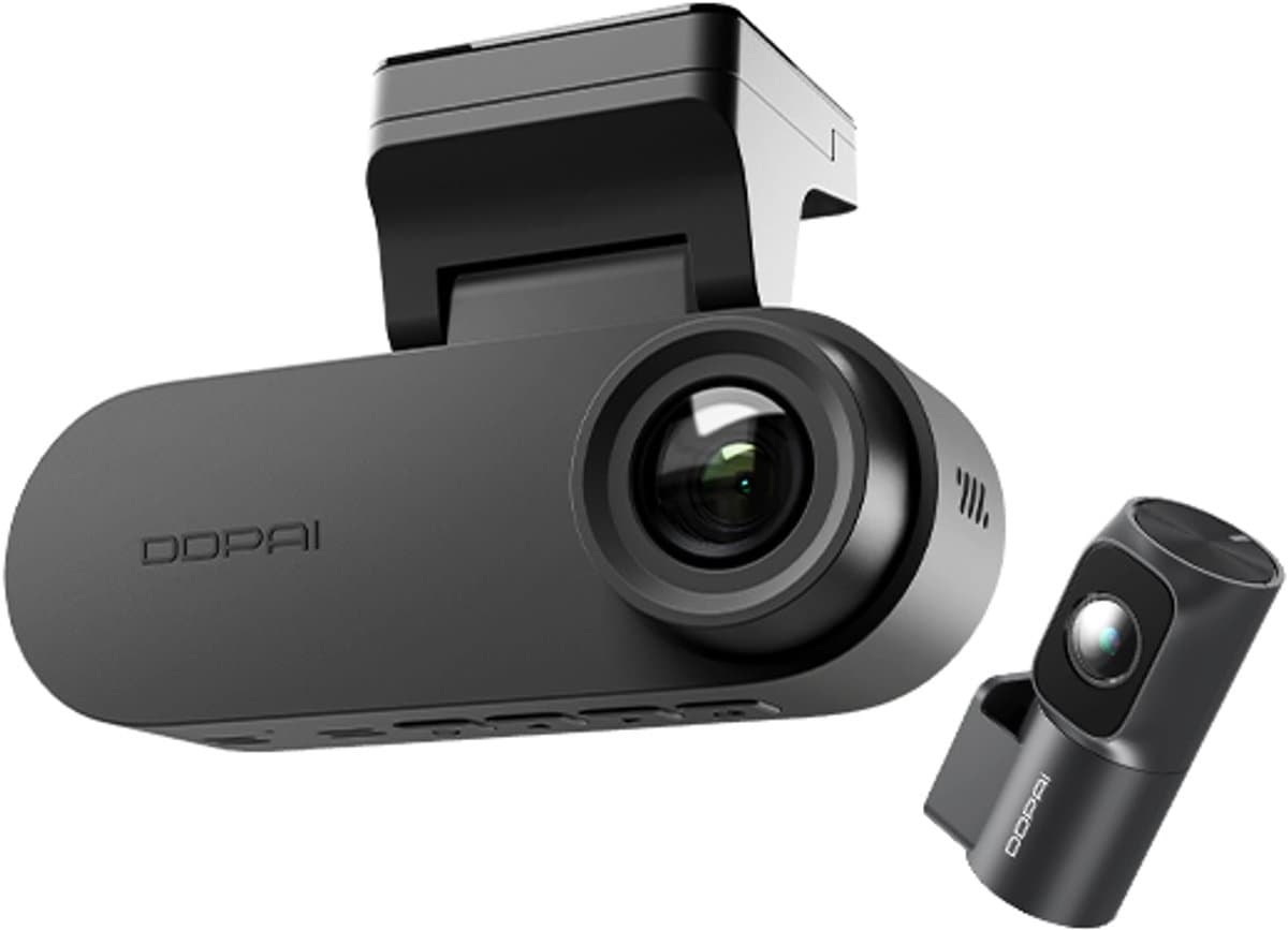 Dashcam - 2K HD - voor Auto - Voor en Achter Camera - Dual Dashcam - DDPAI