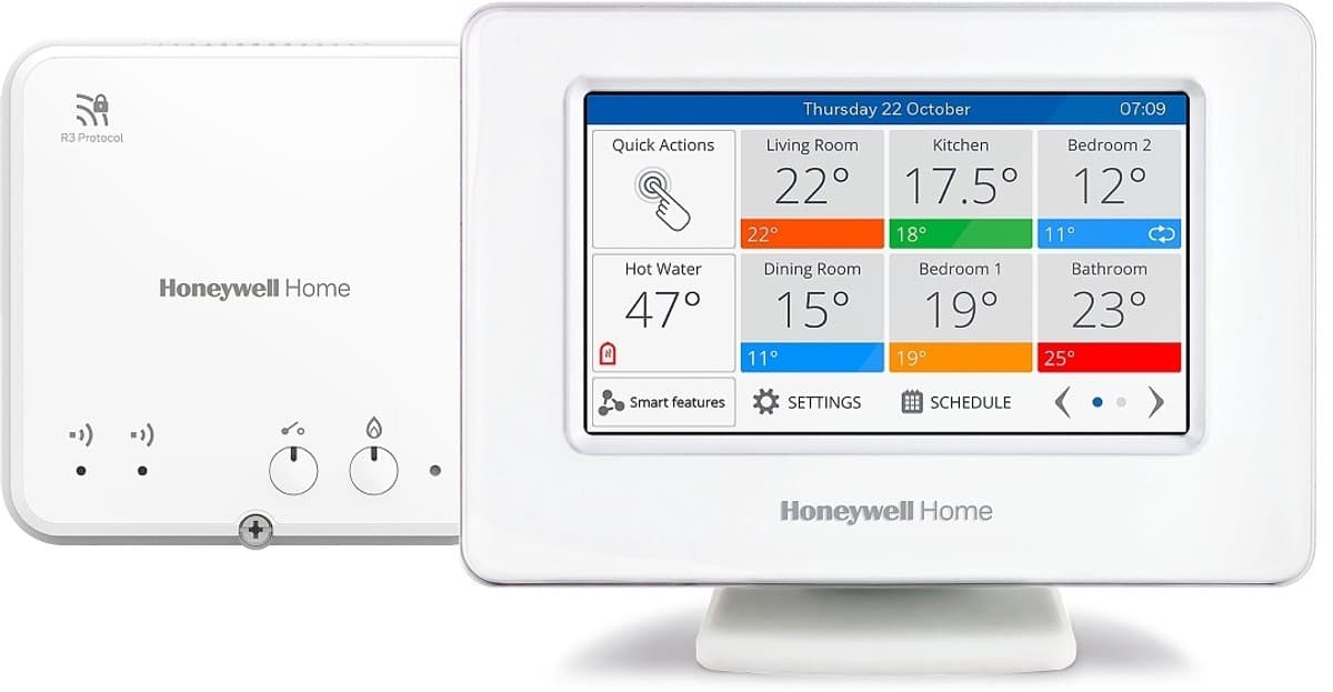 Honeywell Home Evohome Wifi single-zone met R9H Control Module
