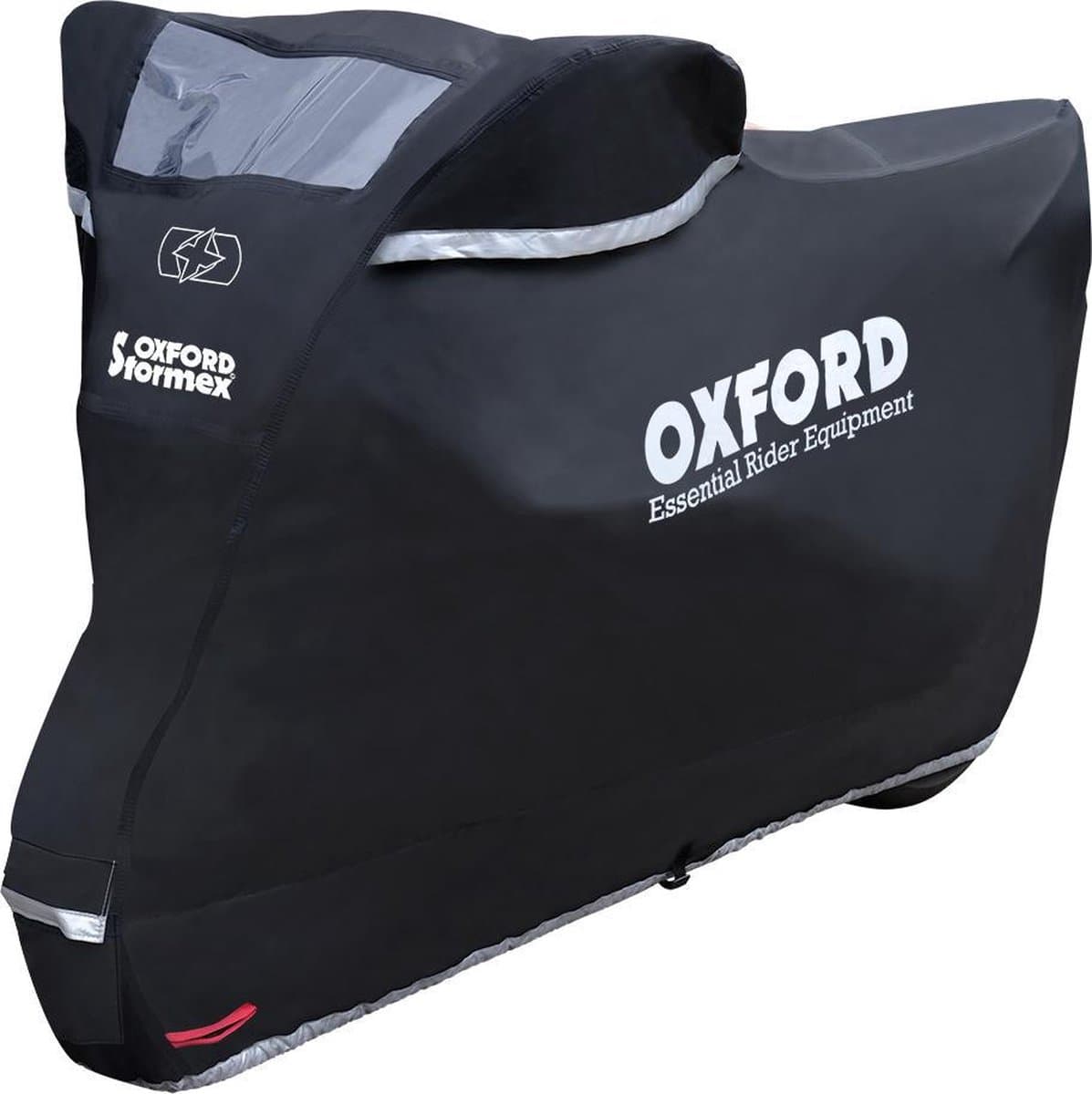 Oxford Stormex Waterdichte Motorhoes - Maat M - met opbergtas - CV331 - Sterke Buiten hoes - Maten: 229 x 99 x 125cm (l x b x h)