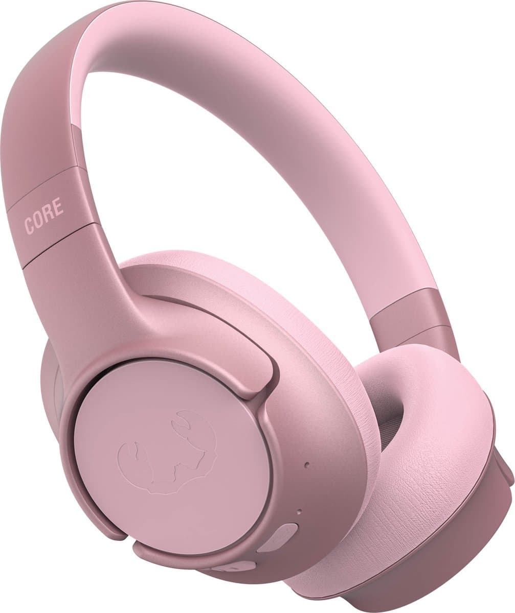 Fresh 'n Rebel Clam Core - Draadloze Bluetooth Koptelefoon - Over-Ear - 45 uur Speelduur - Pastel Pink