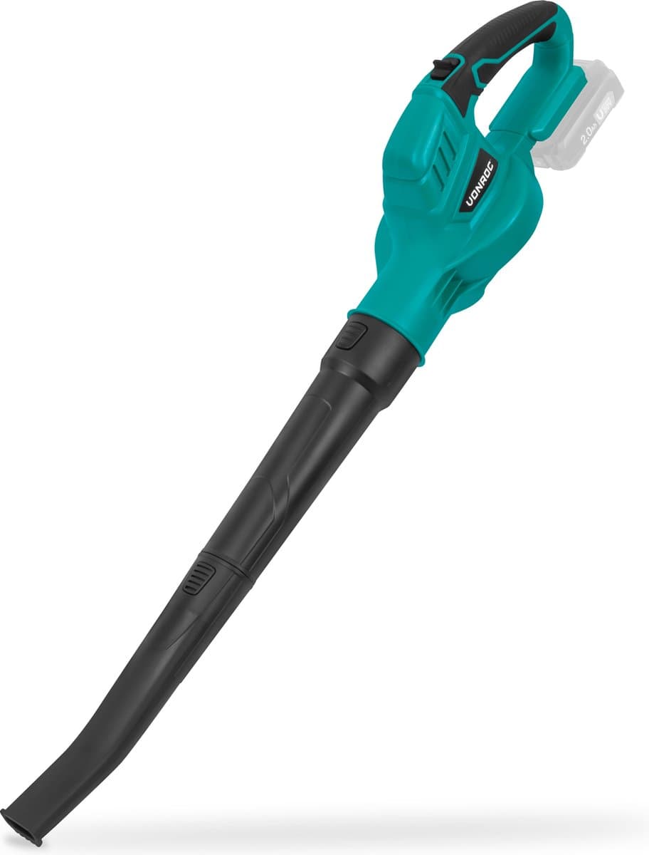 VONROC Accu Bladblazer 20V – Luchtsnelheid 180 km/u – Luchtvolume 5m3/min – Zonder accu en snellader