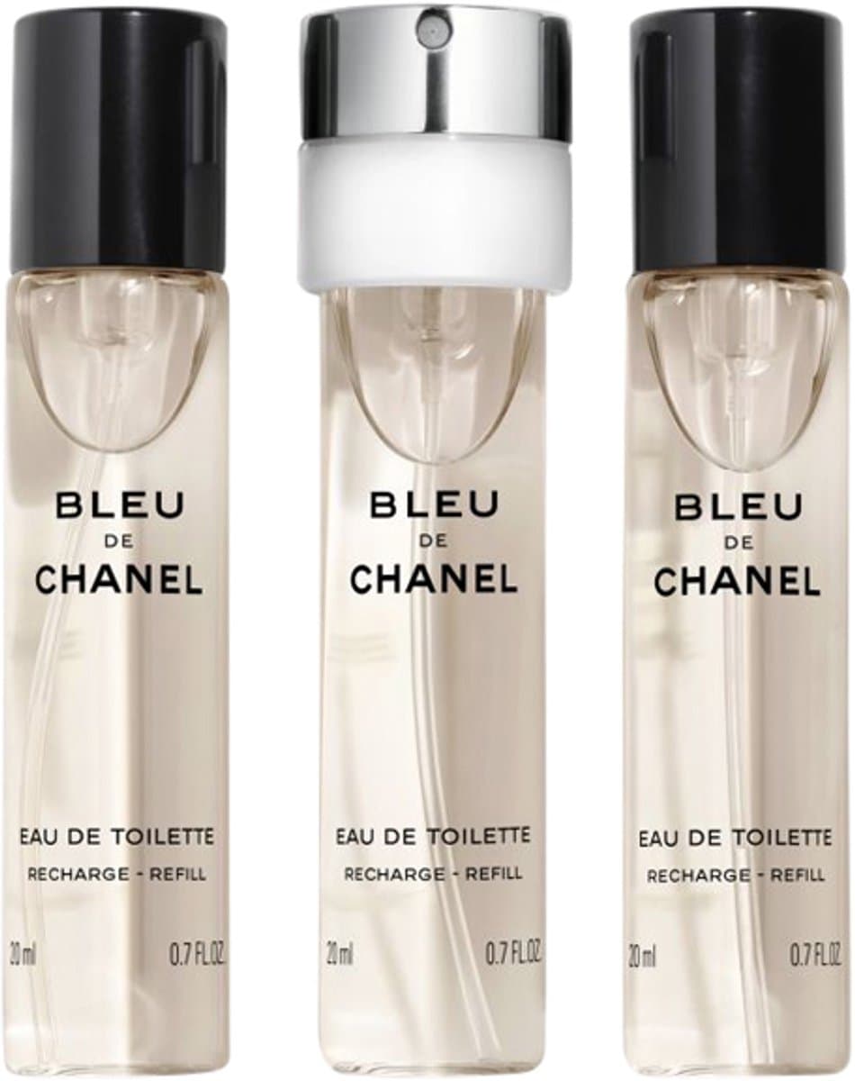 Chanel - Bleu De Chanel Navulling EDT 3x 20 ml