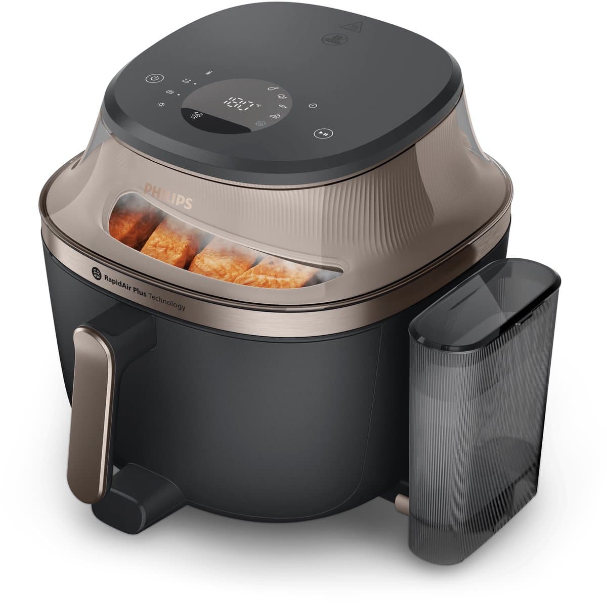 Philips 5000 series Airfryer - NA547/07 - Stoomfunctie en uitschuifbare rail - 7,2 l - HomeID