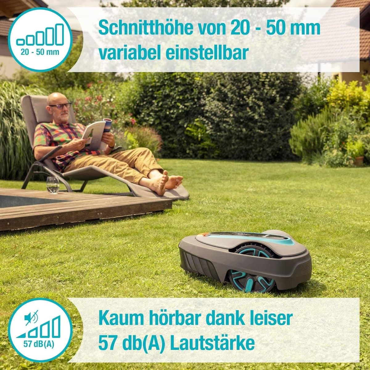 Gardena Smart Sileno Life Robotmaaier – 1500 m² / 750 m² Set Indsutrialhome