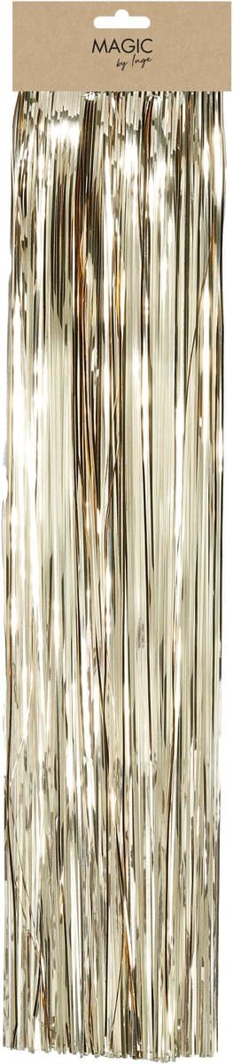 Inge christmas decor Engelenhaar - goud - 50 cm - lametta haar - folie - tinsel - kerstversiering - kerstboomversiering