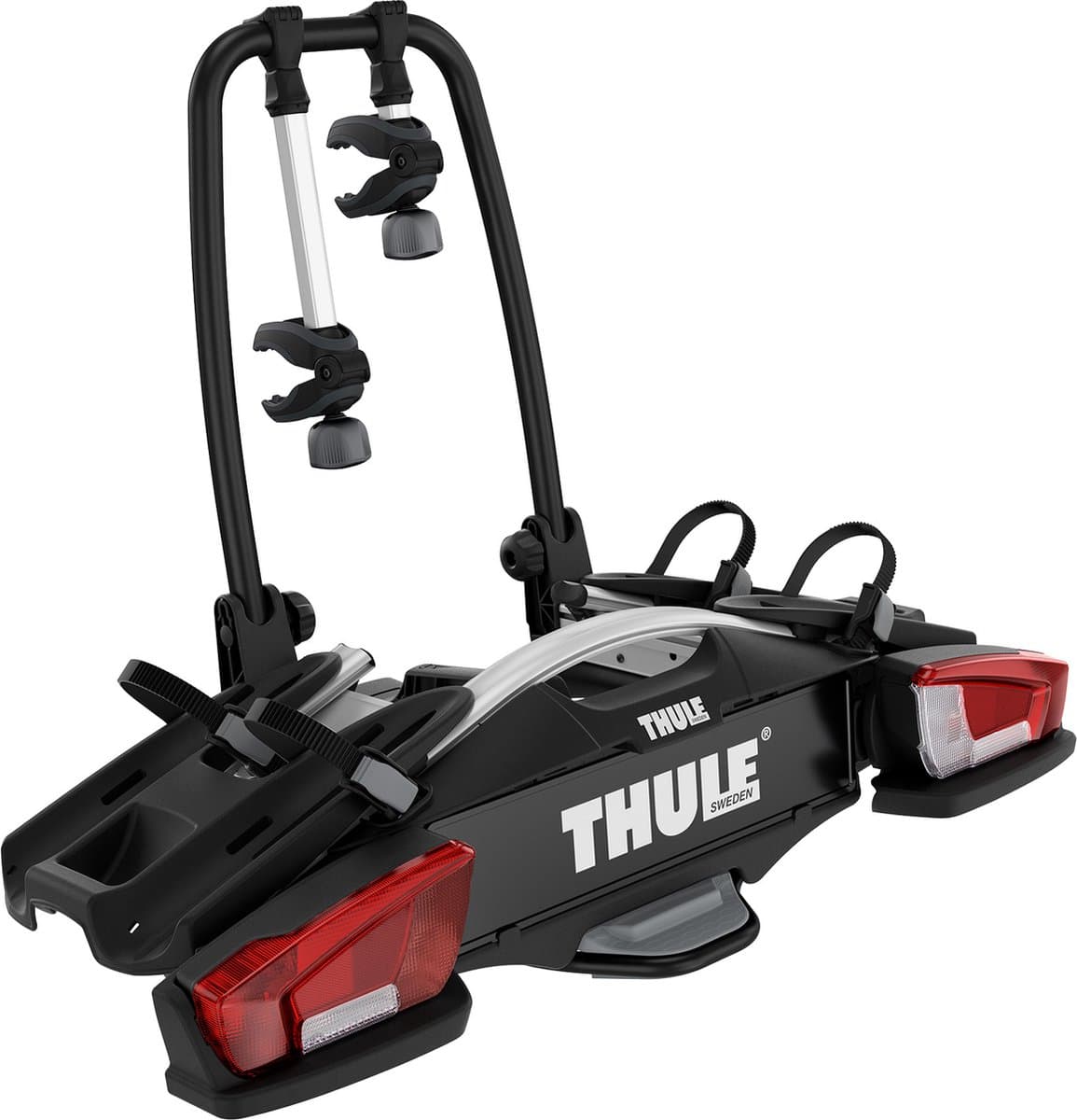 Thule VeloCompact 13-pin Trekhaak fietsendrager Black/aluminum 2 bikes
