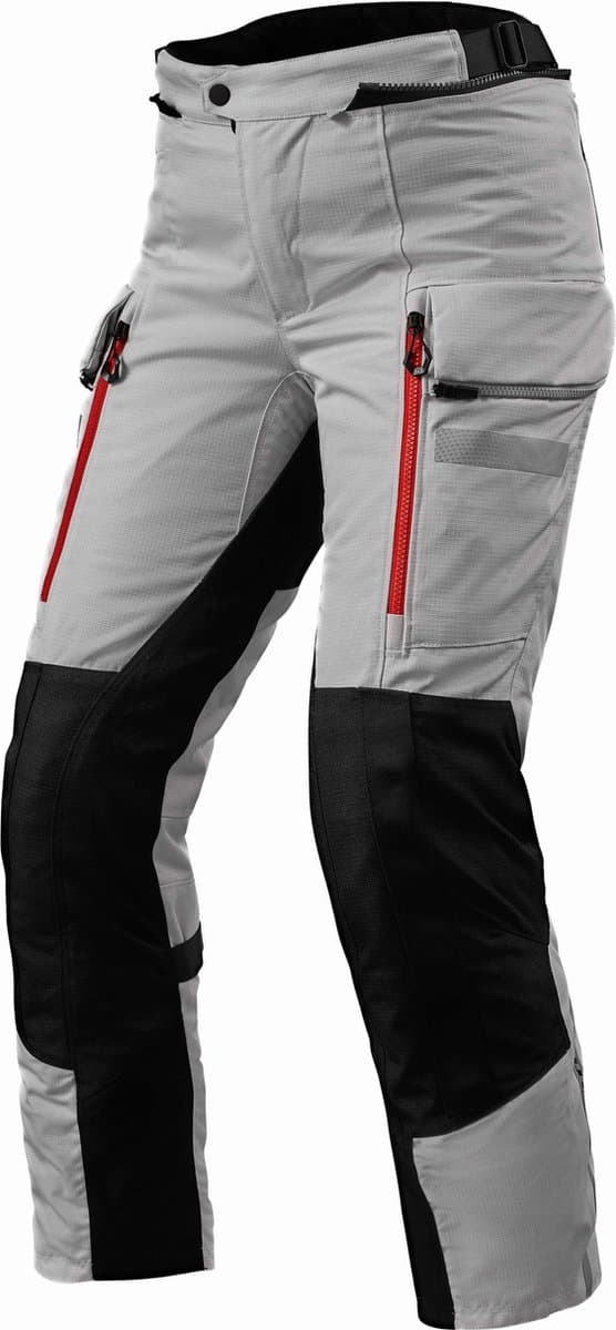 REV'IT! Sand 4 H2O Ladies Standard Silver Black Motorcycle Pants - Maat 42 - Broek